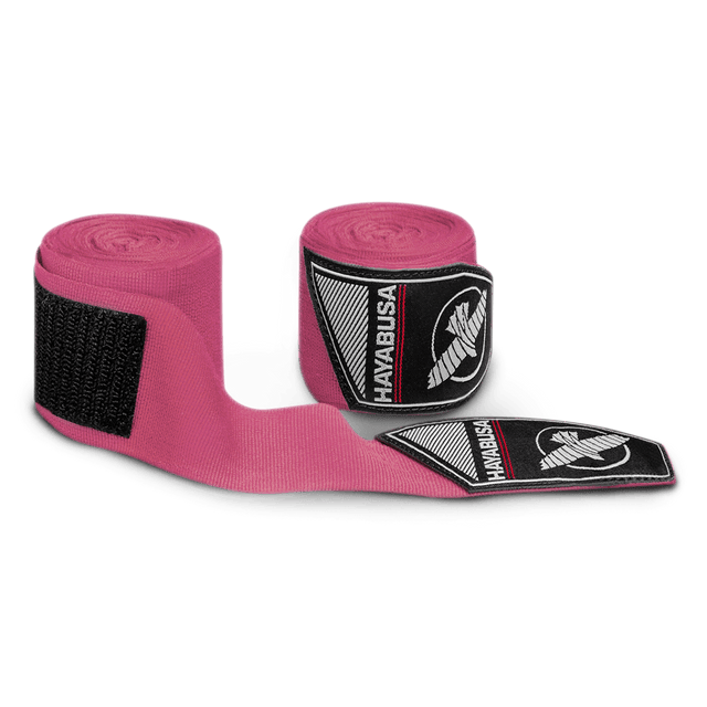 Bende da boxe Hayabusa Perfect Stretch – Rosa