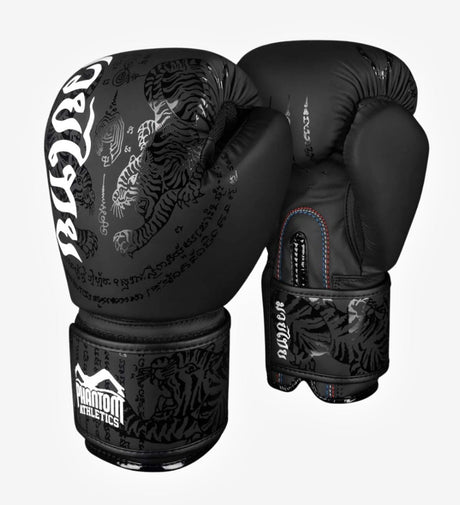 Guantoni da boxe Phantom Muay Thai – Nero/Bianco – Guantoni da boxe