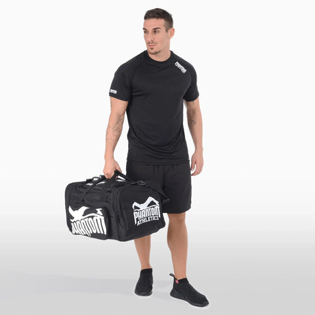 Borsa sportiva Phantom 'Team' – Nero/Bianco – Borsa sportiva