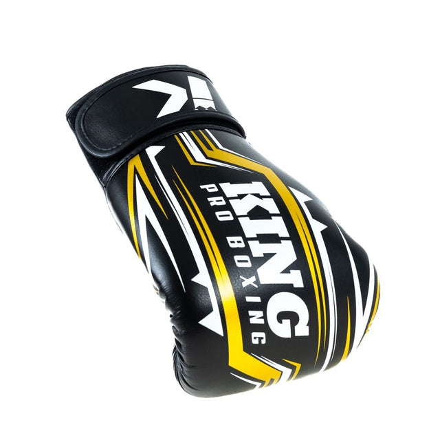 Guantoni da boxe King Pro Boxing BG Spartan – Nero/Giallo