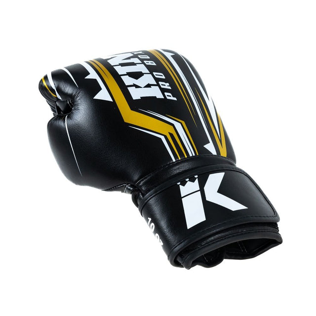 Guantoni da boxe King Pro Boxing BG Spartan – Nero/Giallo