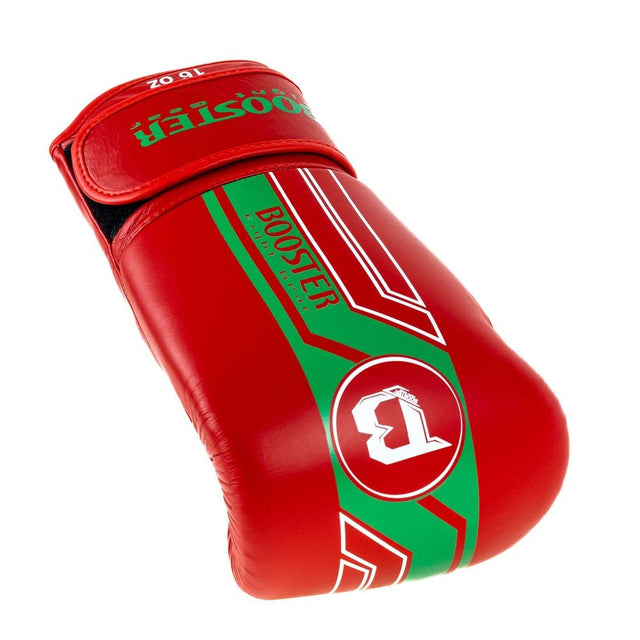 Booster Boxhandschuhe V9 'Morocco' – Rot/Grün