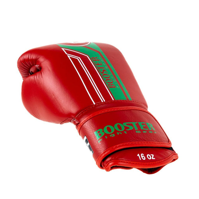 Booster Boxhandschuhe V9 'Morocco' – Rot/Grün