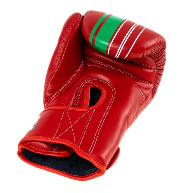 Booster Boxhandschuhe V9 'Morocco' – Rot/Grün