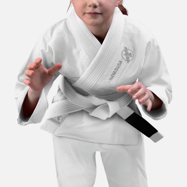 Kimono BJJ Hayabusa Essential Dziecięce – Białe