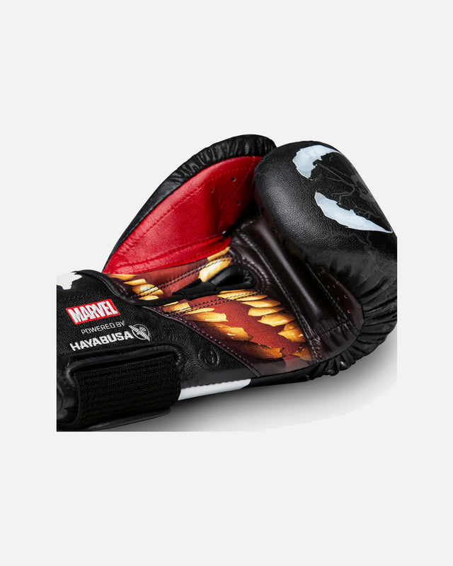 Guantoni da boxe Hayabusa x Marvel Venom – Nero/Bianco