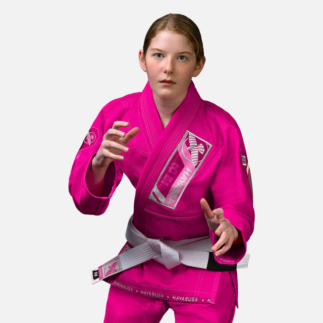 Hayabusa BJJ-gi Ascend Børn - Lyserød