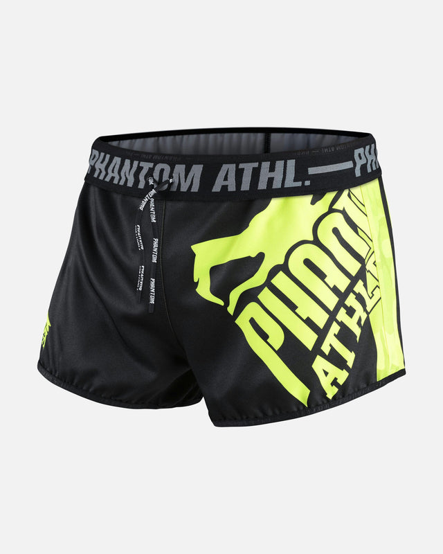 Spodenki Muay Thai Phantom Athletics Revolution – Czarne/Neon