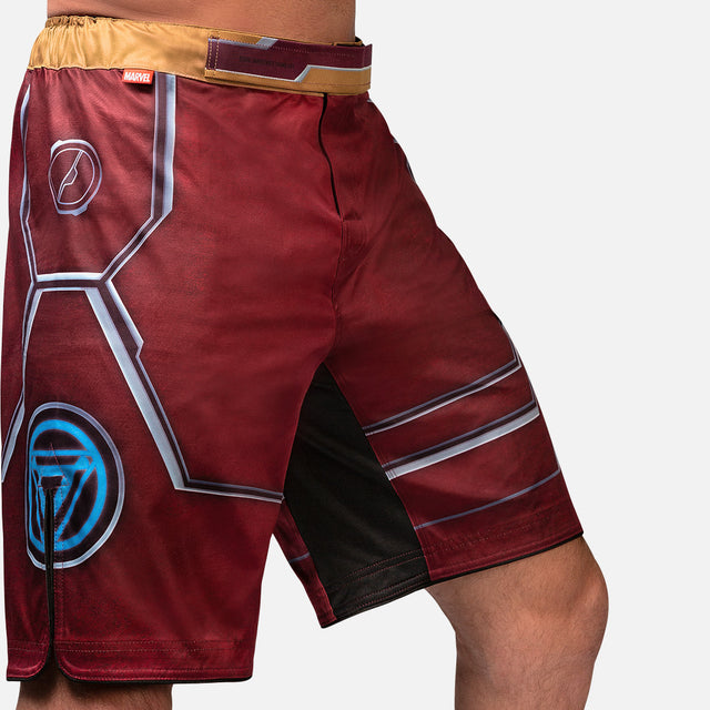 Pantaloncini MMA Marvel Iron Man – Rosso