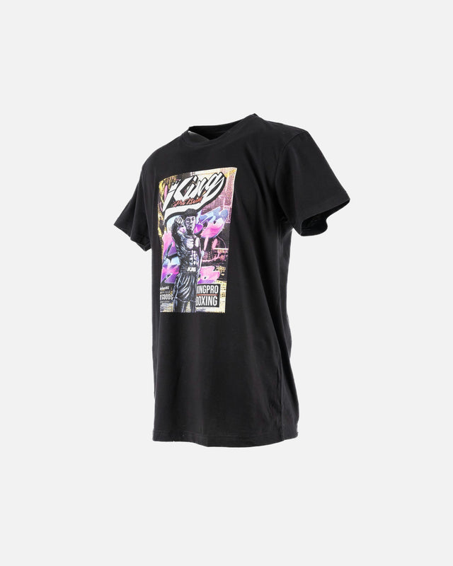 King Pro Boxing T-shirt Comic – Nero