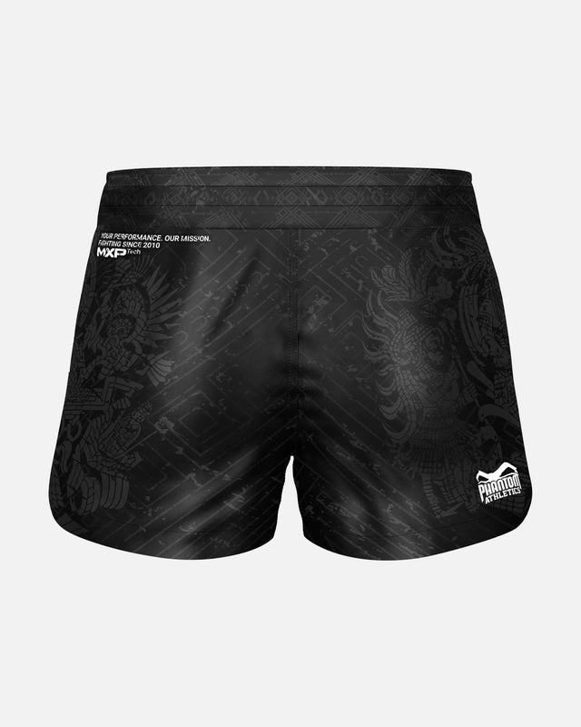 Shorts de MMA Phantom Athletics Fusion Aztec – Noir/Gris