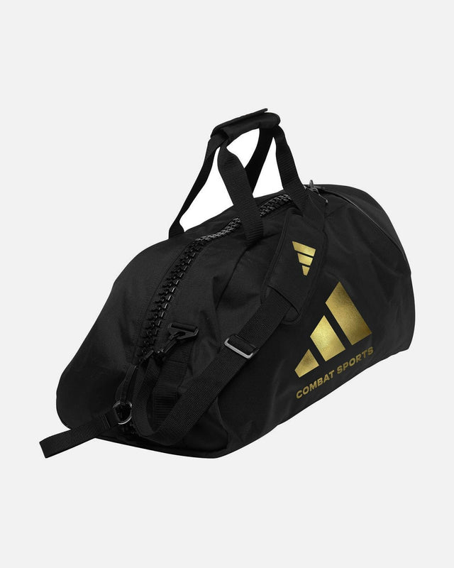 Bolsa de deporte Adidas 2in1 Combat Sports – Negro/Oro