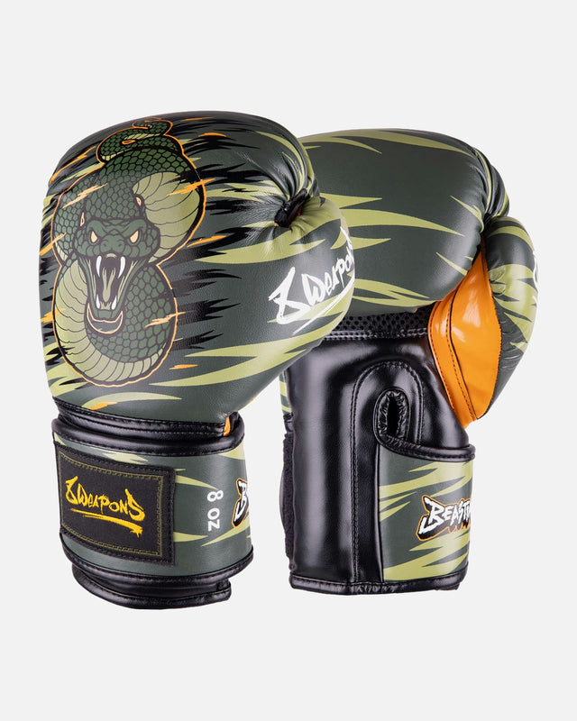 Mănuși de box 8 WEAPONS Beastial Viper – Kaki