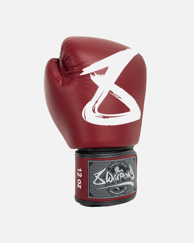 8 WEAPONS Boksehandsker Big 8 Premium - Bordeaux