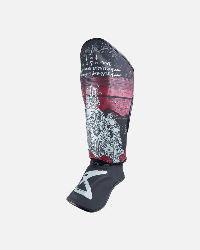 Paratibie 8 WEAPONS Hanuman Yant – Nero/Rosso