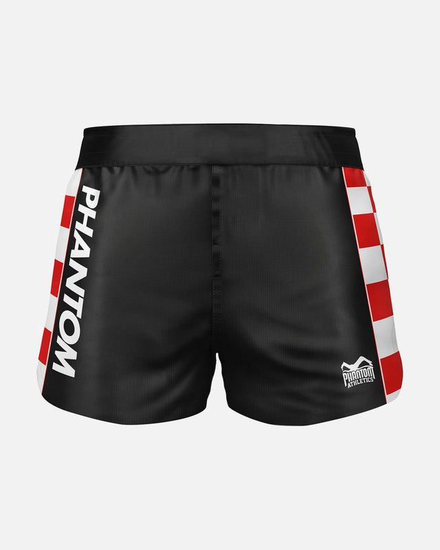Pantaloni scurți MMA Phantom Athletics Fusion-R Team Croatia – Negru