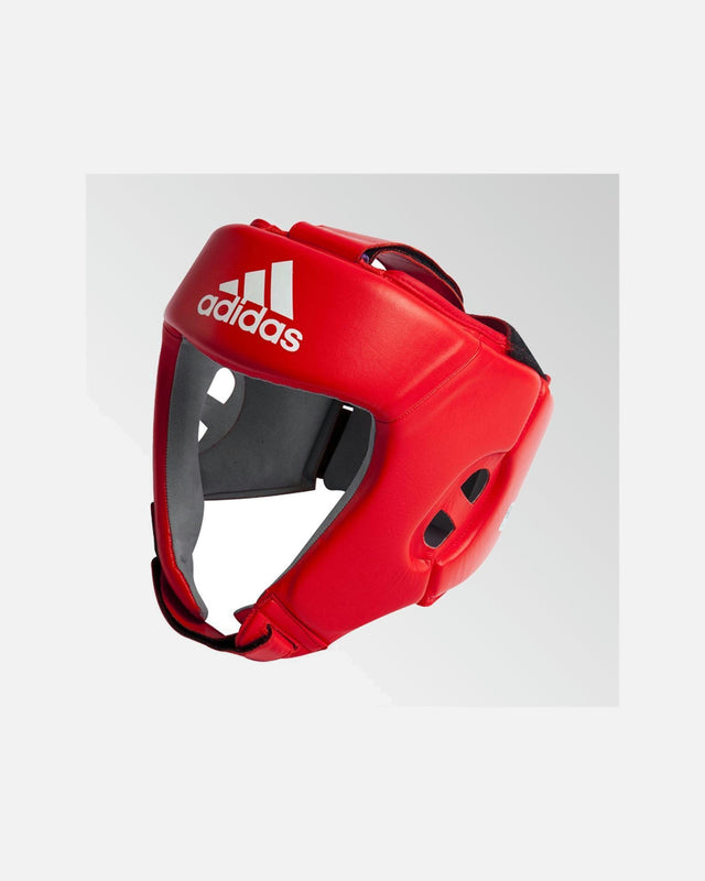 Casco de boxeo Adidas AIBA – Rojo