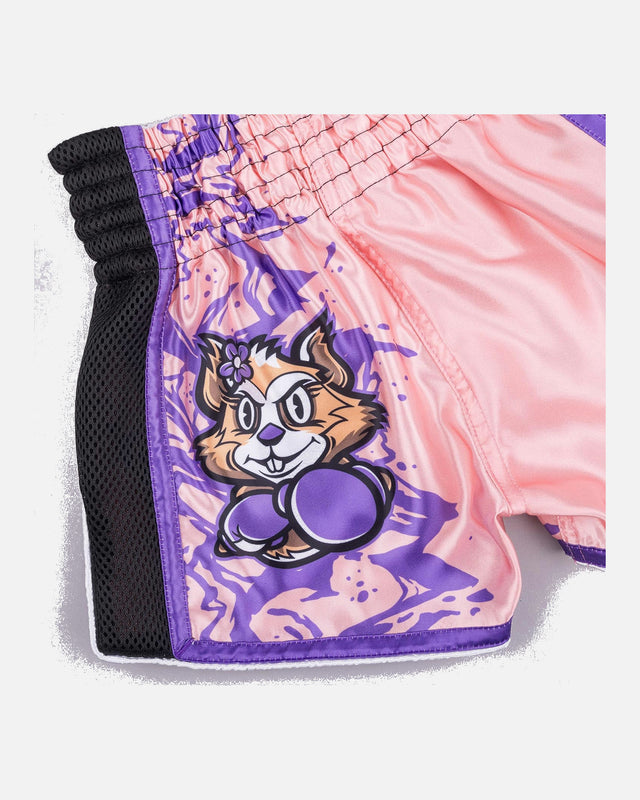 8 WEAPONS Muay-Thai-Shorts Jenny – Roze