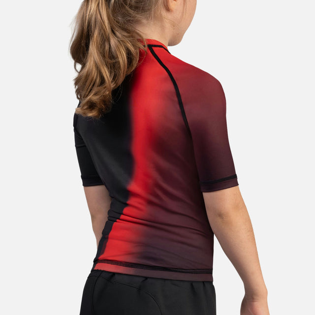 Hayabusa Rashguard Apex Nova Kurzarm Kinder – Rot