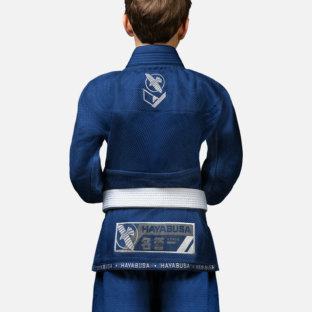 Hayabusa BJJ-gi Ascend Barn - Marinblå