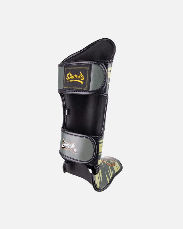Espinilleras 8 WEAPONS Beastial Viper – Caqui