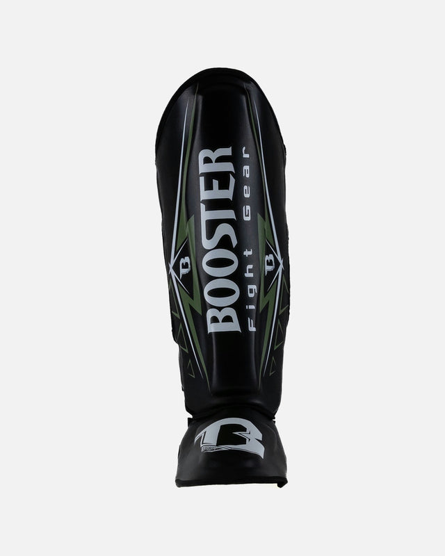 Caneleiras Booster Warrior – Preto