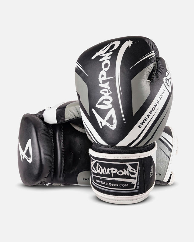 Gants de boxe 8 WEAPONS Shift – Noir/Blanc