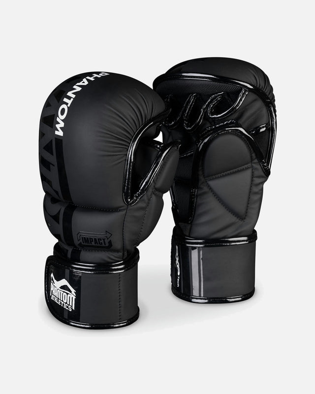 MMA rukavice Phantom Athletics APEX – Černá/Šedá