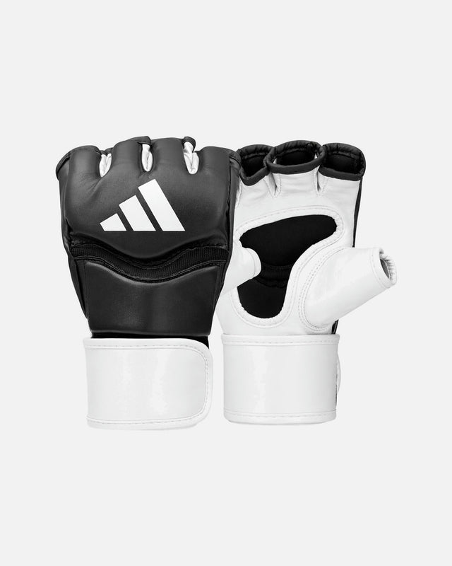 Adidas MMA grappling-handsker Traditional - Sort/Hvid