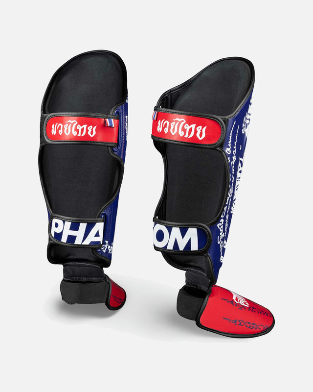 Phantom Athletics Shin Guards Muay Thai – Blue