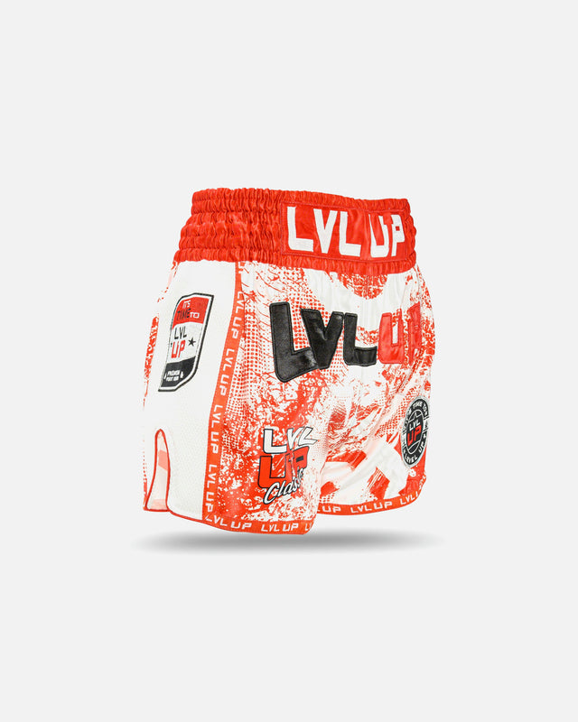Pantalones de Muay Thai LVL UP Stadium – Rojo