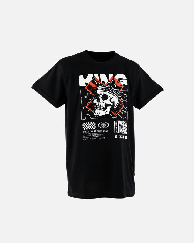 T-shirt King Pro Boxing Skull 2 – Nero