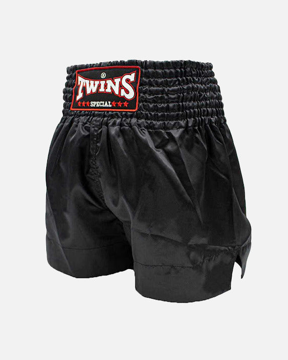 Shorts de Muay Thai Twins TTE – Noir