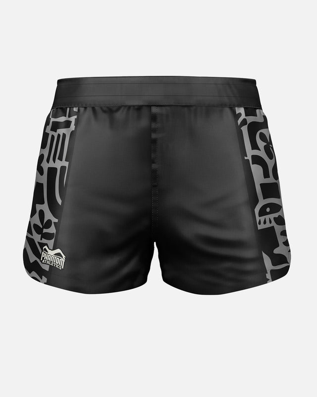 Phantom Athletics MMA-shorts Fusion-R Groundgame – Svart/Grå