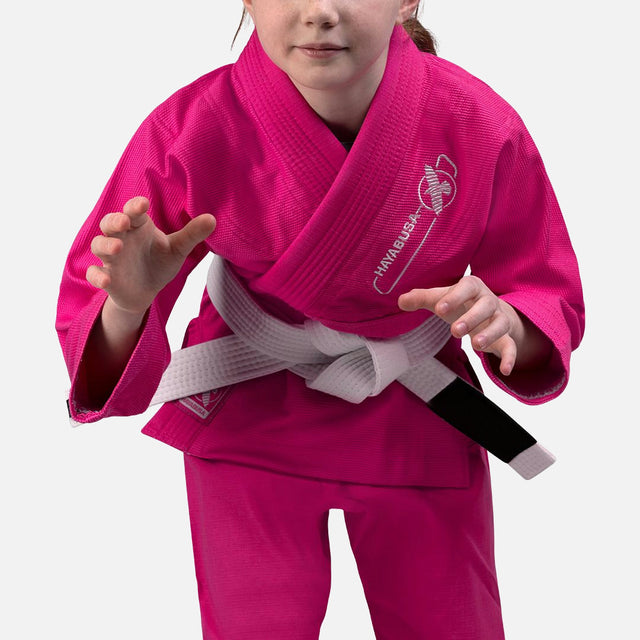 Kimono de BJJ Hayabusa Essential Enfant – Rose