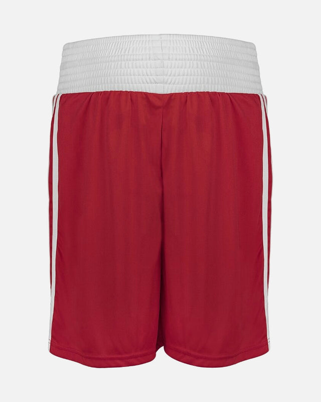 Pantaloncini da boxe Adidas Punch Line – Rosso/Bianco