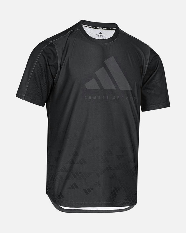 Adidas T-shirt Tech Line – Sort/Grå