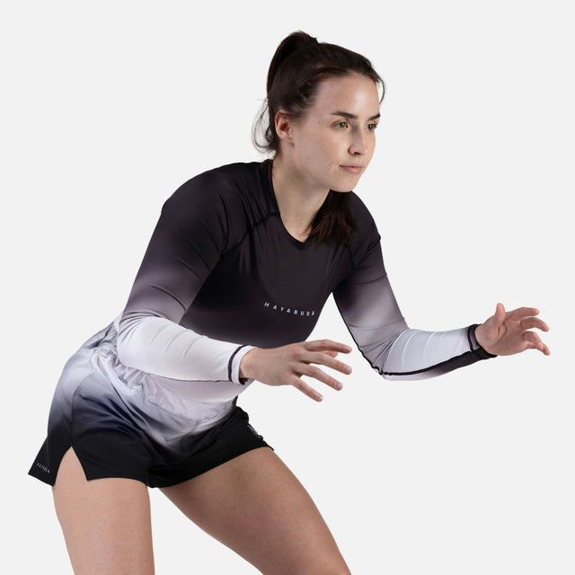 Hayabusa MMA-shorts Apex Nova Lightweight för damer - Grå