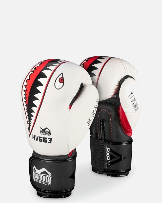 Mănuși de box Phantom Athletics Fight Squad – Alb