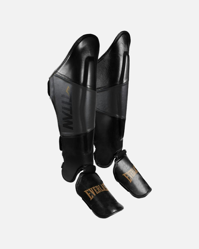 Everlast Scheenbeschermers Titan Pro Striking - Zwart