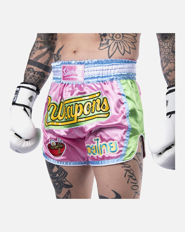 Pantaloncini Muay Thai 8 WEAPONS Yummy – Rosa
