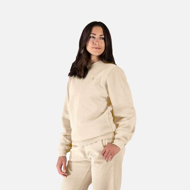 Hayabusa Hoodie Essential Crewneck – Beige