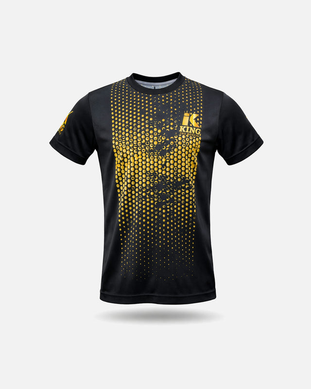 King Pro Boxing T-shirt Hexagon 2 Børn - Sort