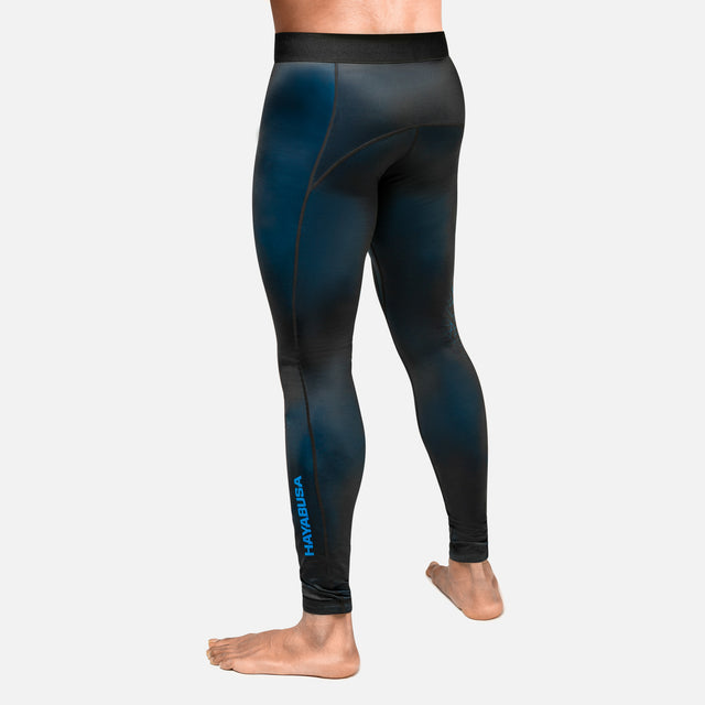 Pantaloncini a compressione Hayabusa Geo – Blu