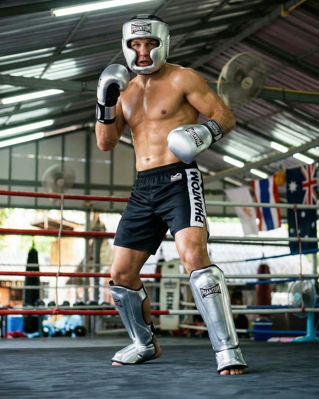 Phantom Athletics Scheenbeschermers Mexico - Zilver/Zwart