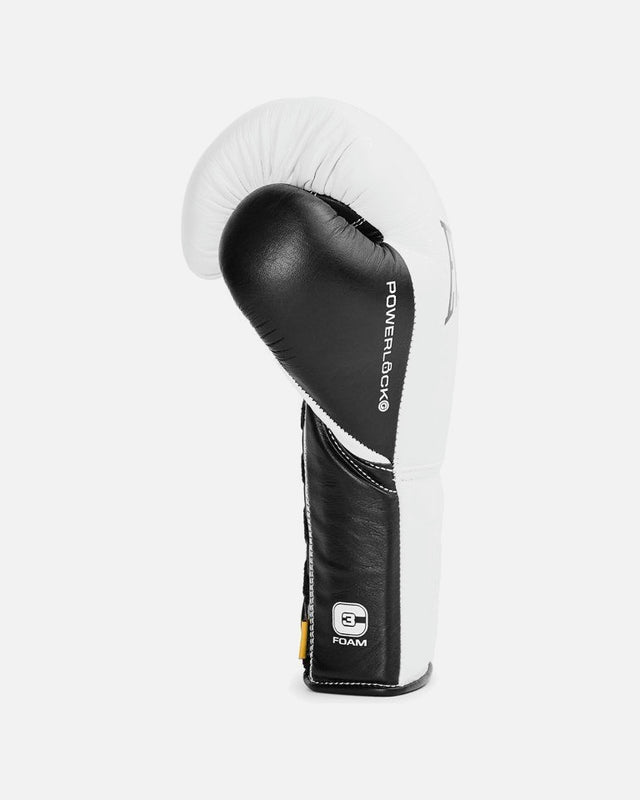 Guantes de boxeo Everlast Powerlock Pro OG – Blanco/Negro
