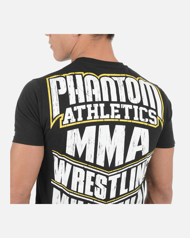 Phantom Athletics Triko MMA Sports – Černé