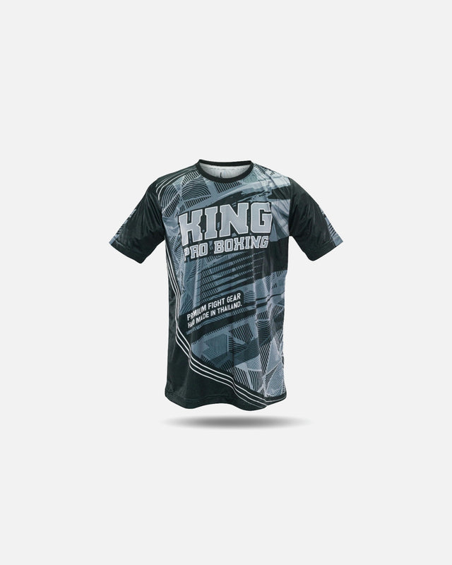 King Pro Boxing T-Shirt Flag Tee - Sort