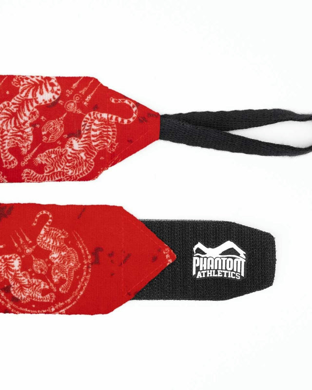 Bende da boxe Phantom Athletics Sak Yant – Rosso