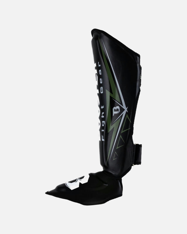 Caneleiras Booster Warrior – Preto